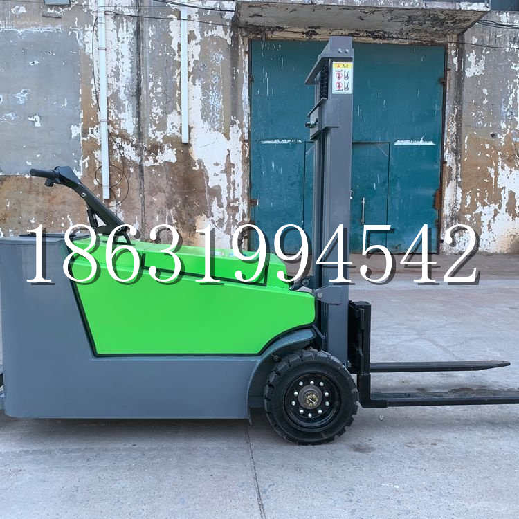 梁园区小型电动叉车1吨2吨步行站驾式电瓶堆高充电装卸车液压升降车铲车